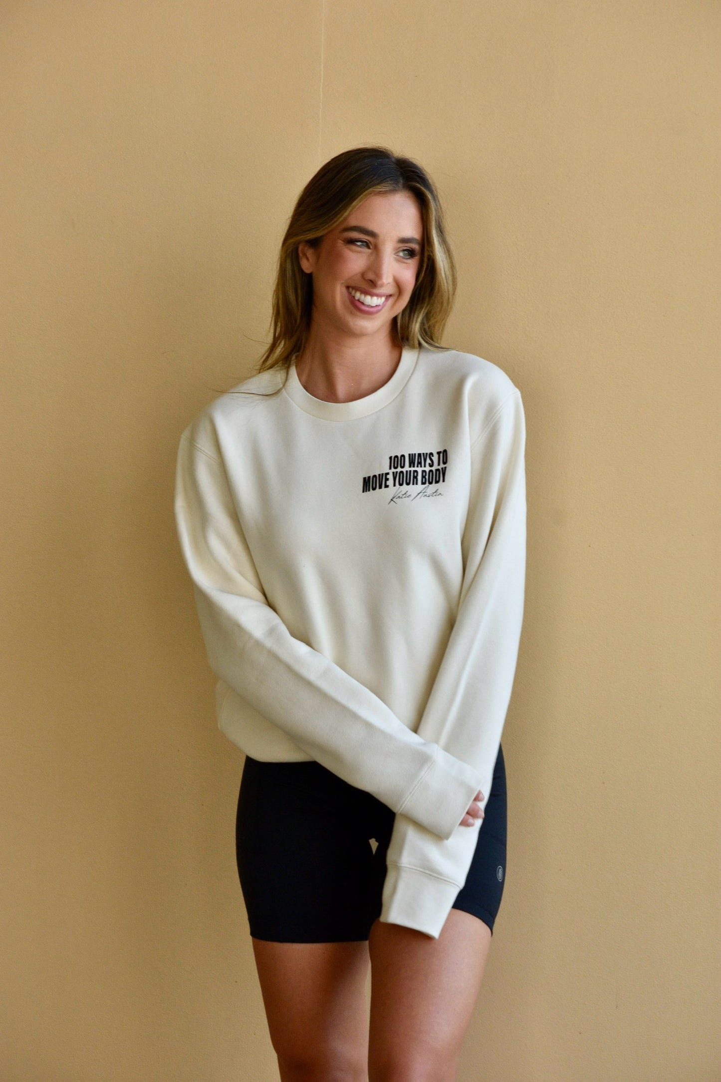 100 Ways to Move Your Body Crewneck - Off White