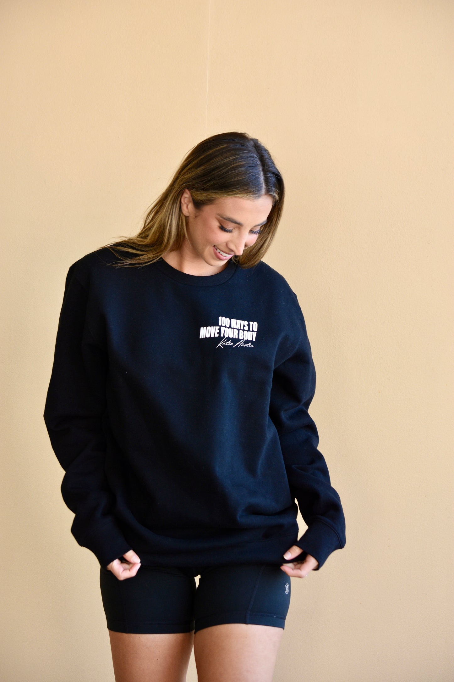 100 Ways to Move Your Body Crewneck - Black